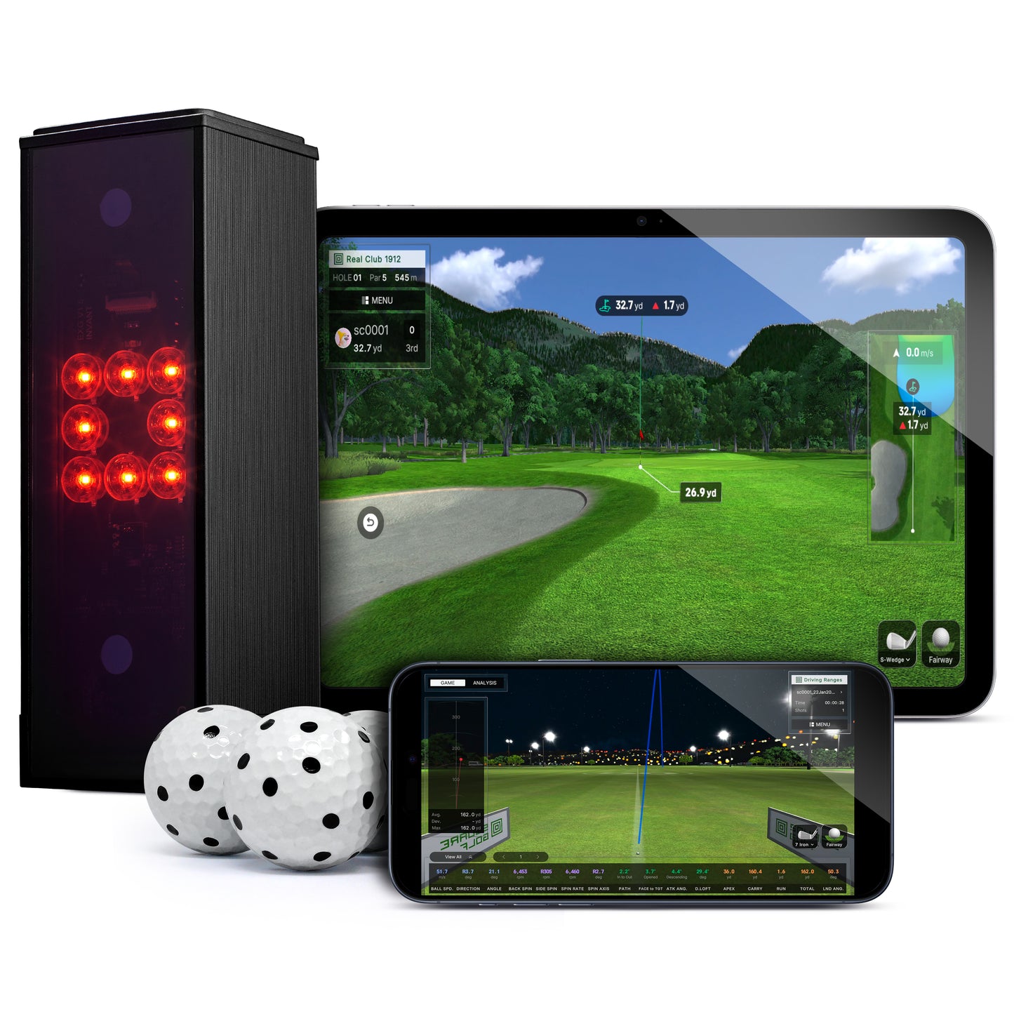 Square Golf Launch Monitor