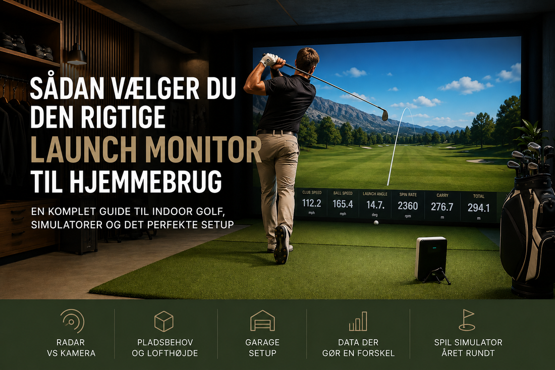 Sådan vælger du den rigtige launch monitor til hjemmebrug