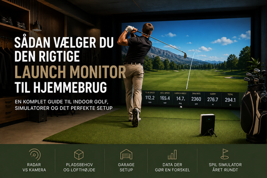 Sådan vælger du den rigtige launch monitor til hjemmebrug