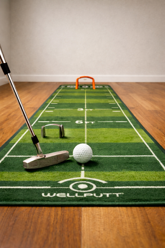 Putting træning hjemme – sådan forbedrer du din putting indendørs