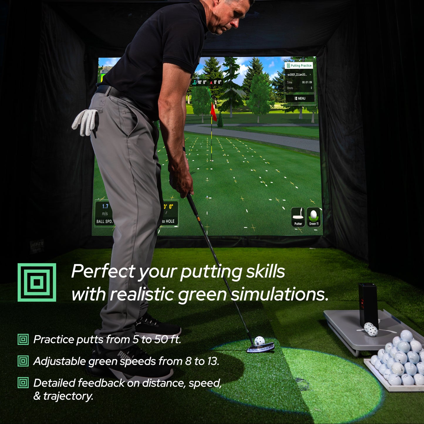 Square Golf Launch Monitor