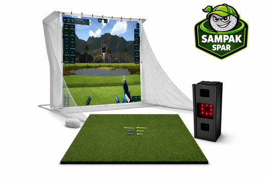 Premium Golfsimulator Sampak – Byg din egen hjemmebane