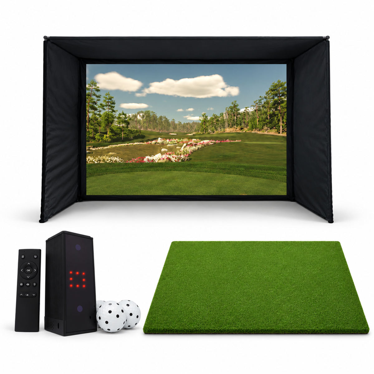 Golfsimulator sampak
